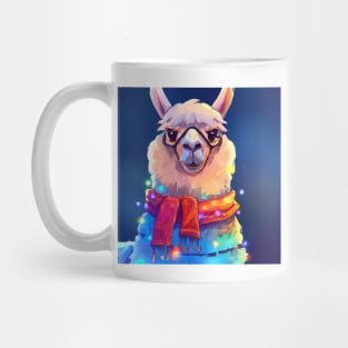 Cute Llama Drawing Mug